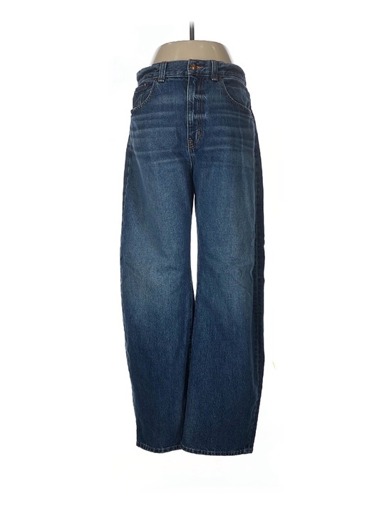 Madewell Denim - MADEWELL High-Waist Wide-Leg Jeans - Dark Blue